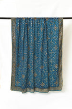 Load image into Gallery viewer, Neel Sitara - نیل ستارہ - Embellished Chunri Dupatta