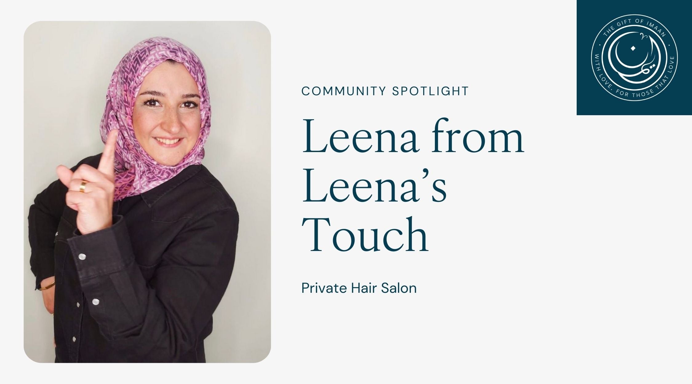 Leena from Leena's Touch