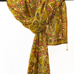 Load image into Gallery viewer, Hina-e-Sabz - ہِناِ سبز - Mehndi Glow Organza Dupatta
