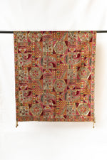 Load image into Gallery viewer, Rang Mahal - رنگ محل - Organza Panelled Dupatta
