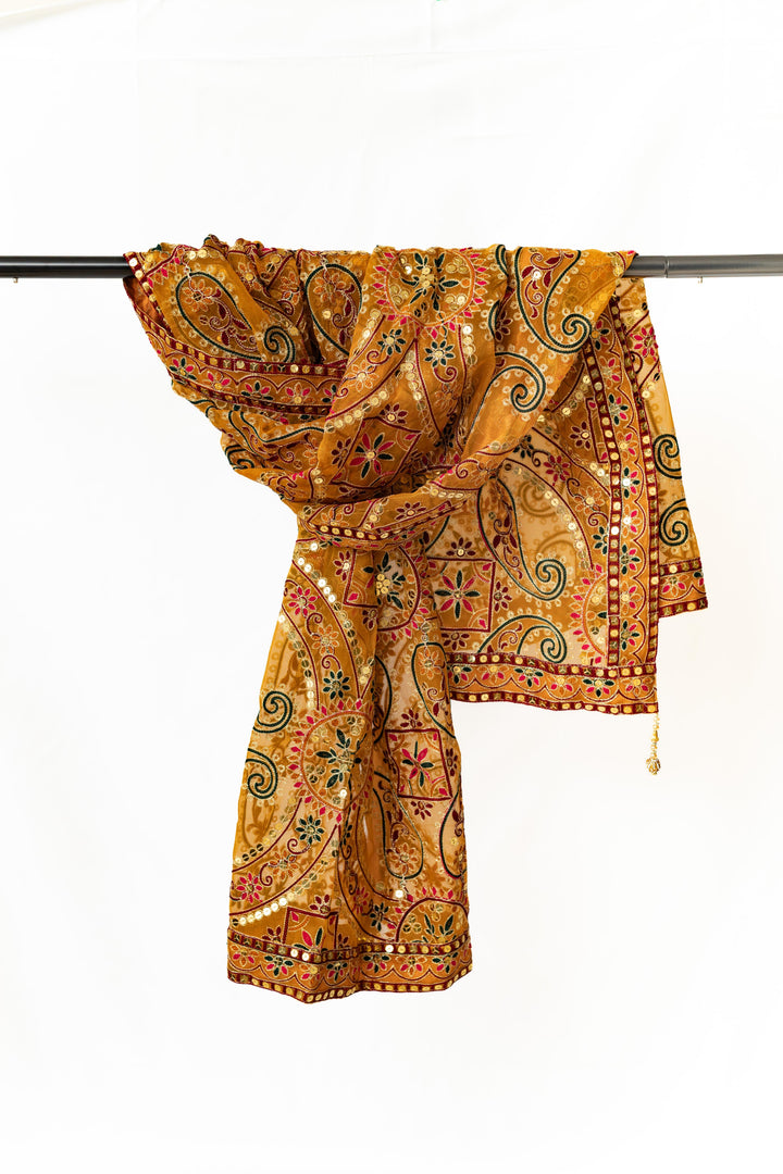Mehrunisa - مہر النسا - Organza Dupatta