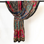 Load image into Gallery viewer, Siyah Gul - سیاہ گل - Black Rose Dupatta
