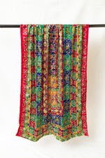Load image into Gallery viewer, Sheesha Sitara - شیِشہ ستارہ - Mirror-work Satin Dupatta
