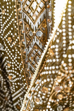 Load image into Gallery viewer, Zaitoon Zewar - زیتون زیور - Olive Mirror Chunri Dupatta
