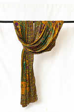 Load image into Gallery viewer, Mehr-o-Bahar - مہر و بہار - Mustard Garden Dupatta
