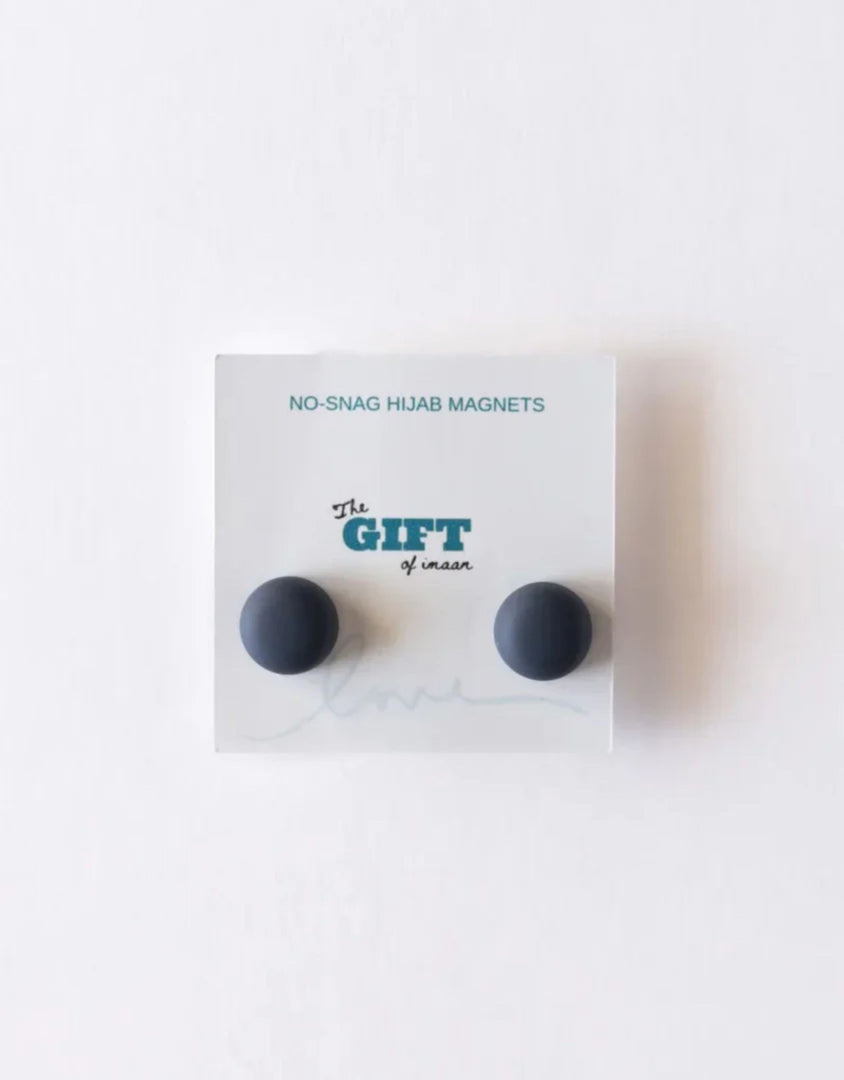 Charcoal Blue | No-Snag Hijab Magnets