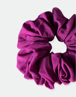 Load image into Gallery viewer, Grape | Chiffon Volumizing Scrunchie
