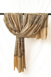 Gul Bune Lams – گل بُنے لمس -  Embroidered Floral Shawl