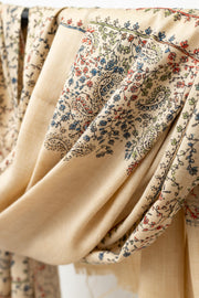Gul Bune Lams – گل بُنے لمس -  Embroidered Floral Shawl