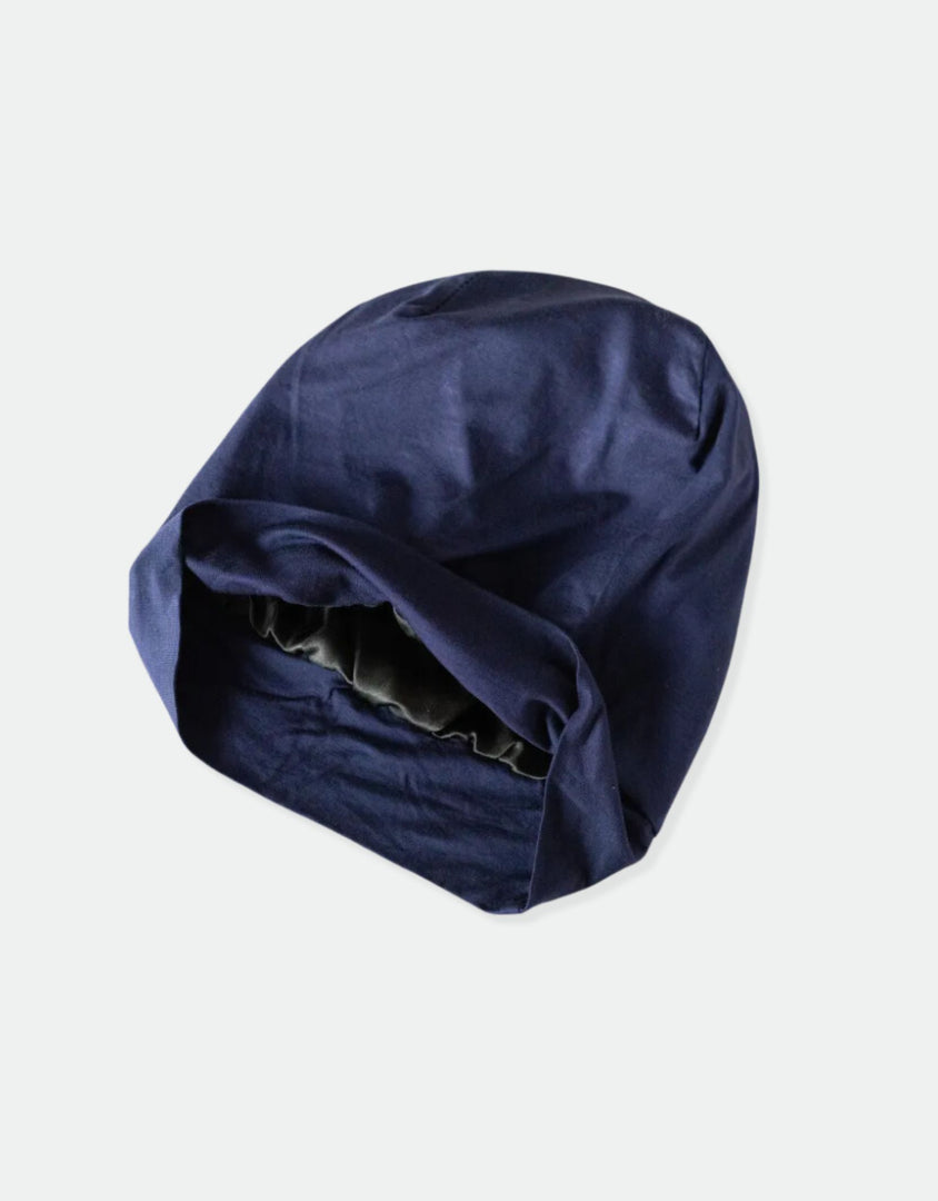 Navy Blue | Silk UnderCap