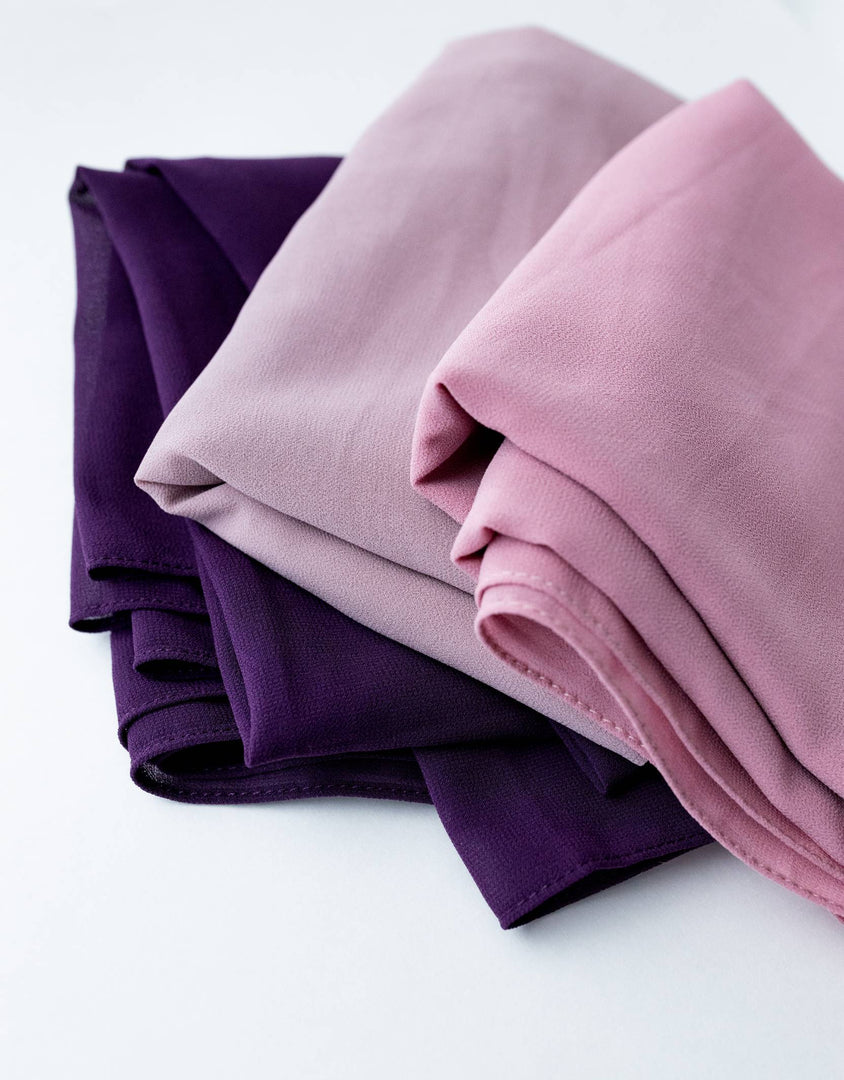 Bareera | Premium Chiffon Hijab Bundle | 3 Pack