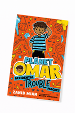 Load image into Gallery viewer, Planet Omar: Accidental Trouble Magnet