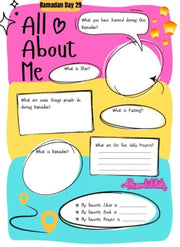 Kids Ramadan Planner