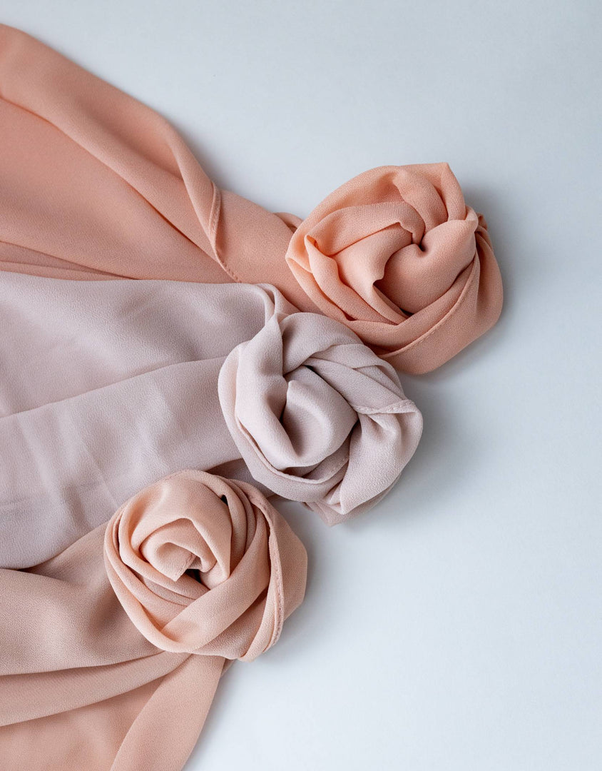 Khwahish | Premium Chiffon Hijab Bundle | 3 Pack